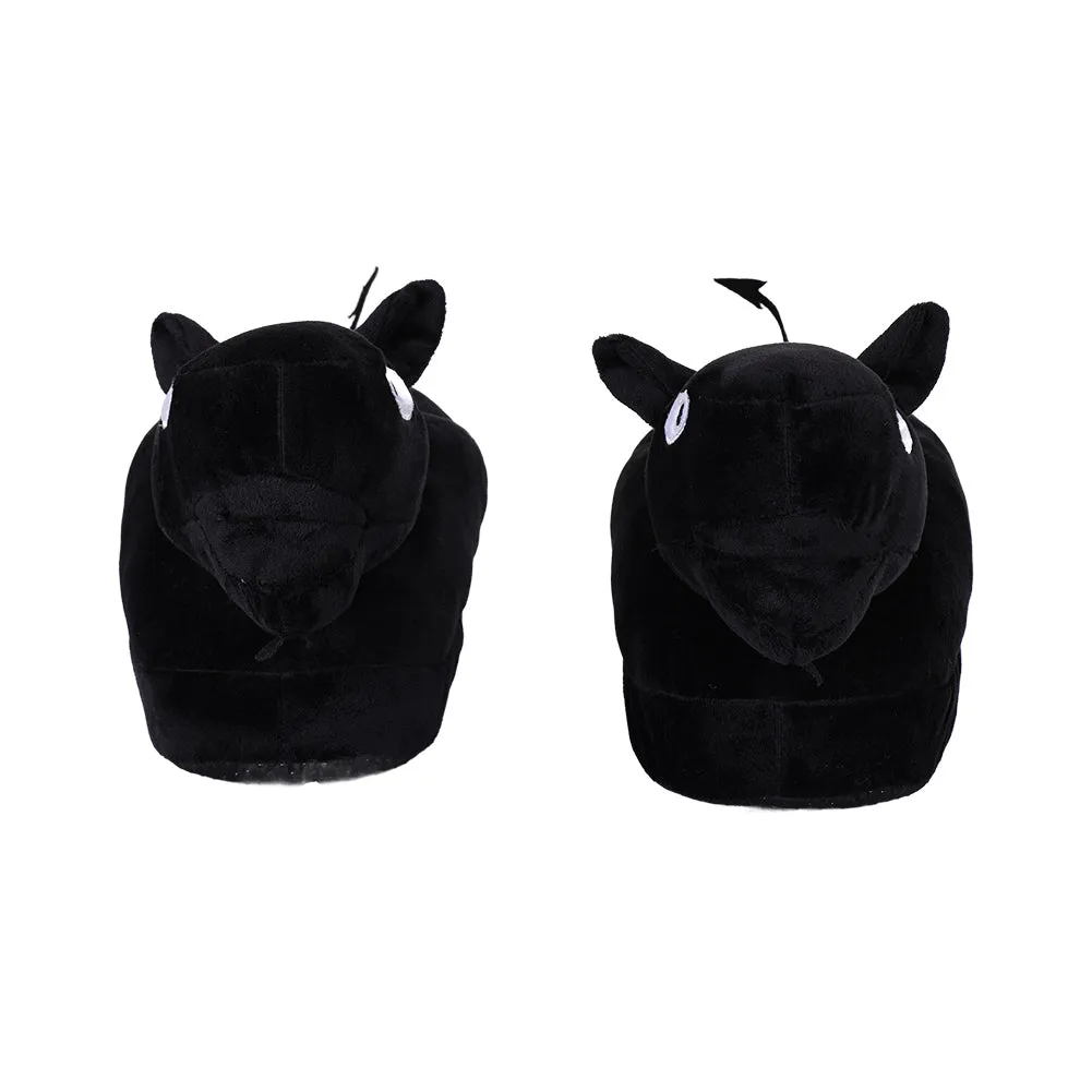Disenchantment Demon Luci Cosplay Original Plush Slippers Shoes Accessory Prop