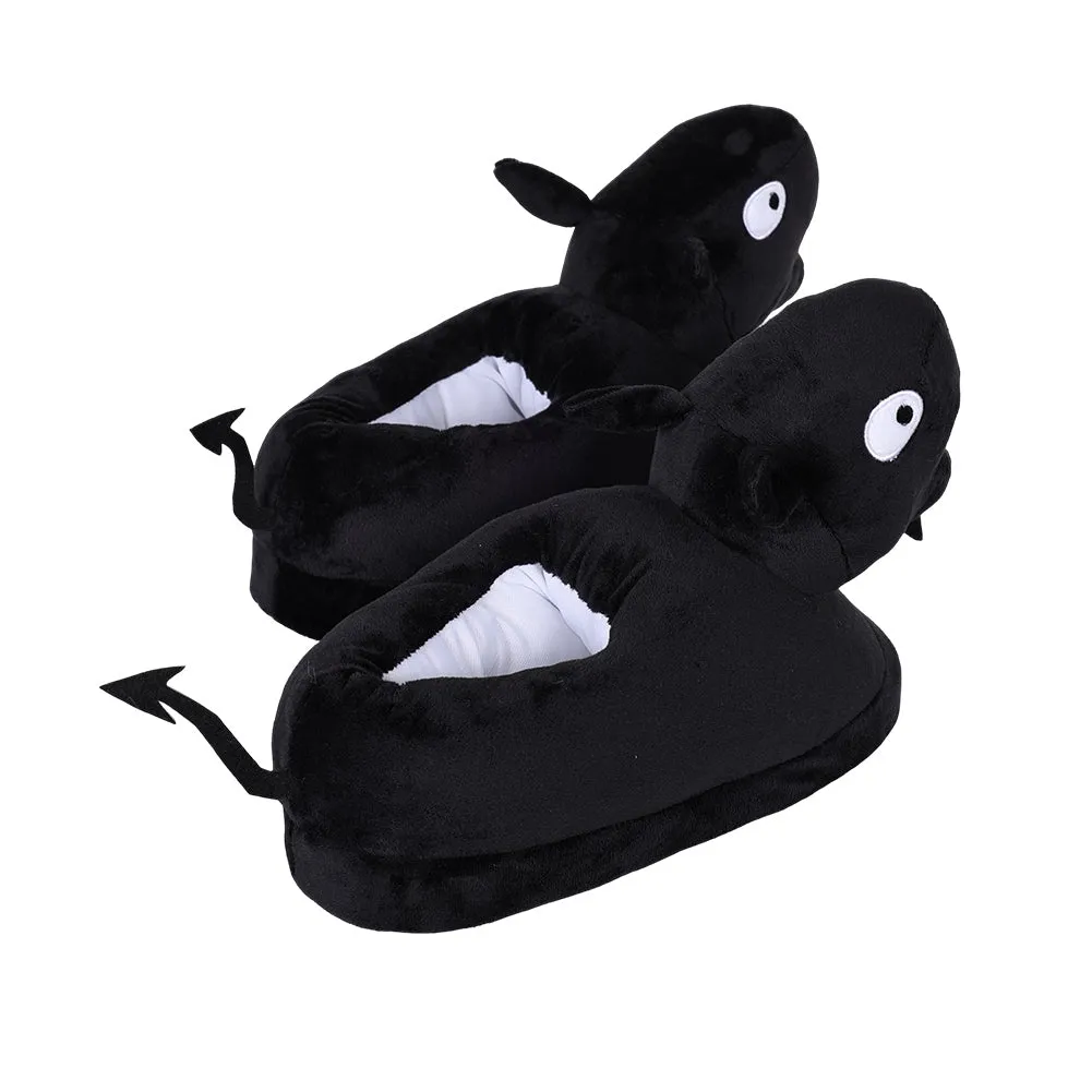 Disenchantment Demon Luci Cosplay Original Plush Slippers Shoes Accessory Prop