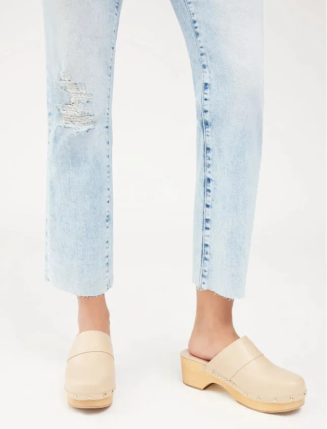 DL1961 - Patti Straight High Rise Vintage Ankle Seaglass