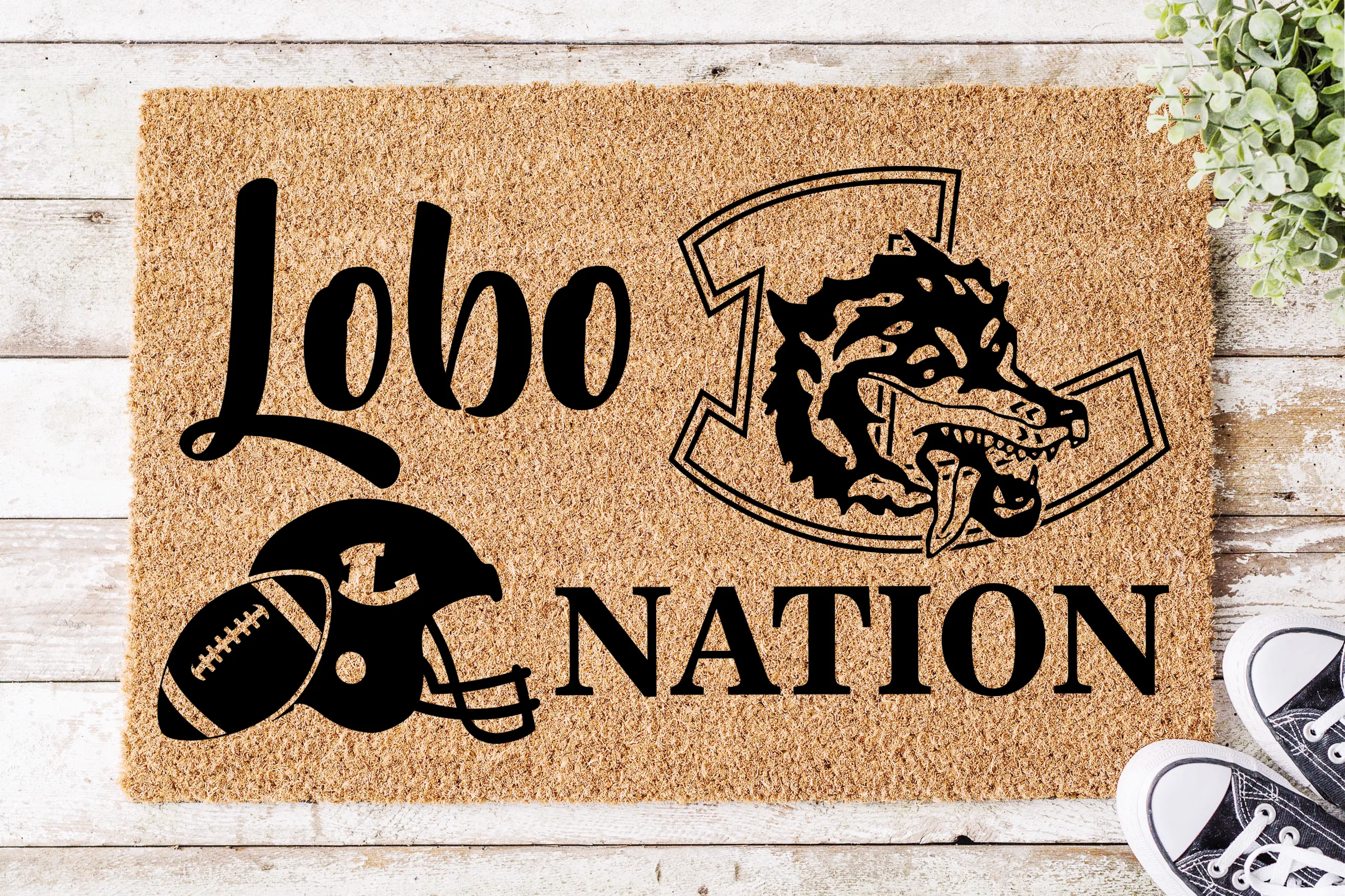 East Texas High School Football Doormats