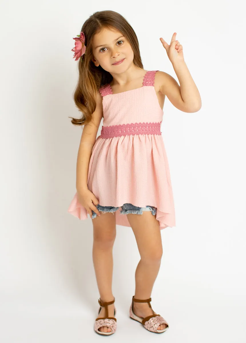 Elmina Top in Blush
