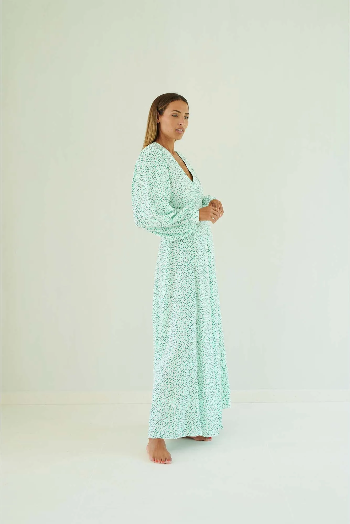 Elsa Graphic Green - Tencel