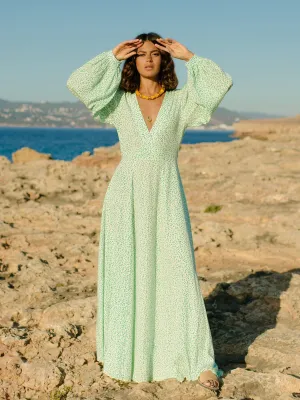 Elsa Graphic Green - Tencel