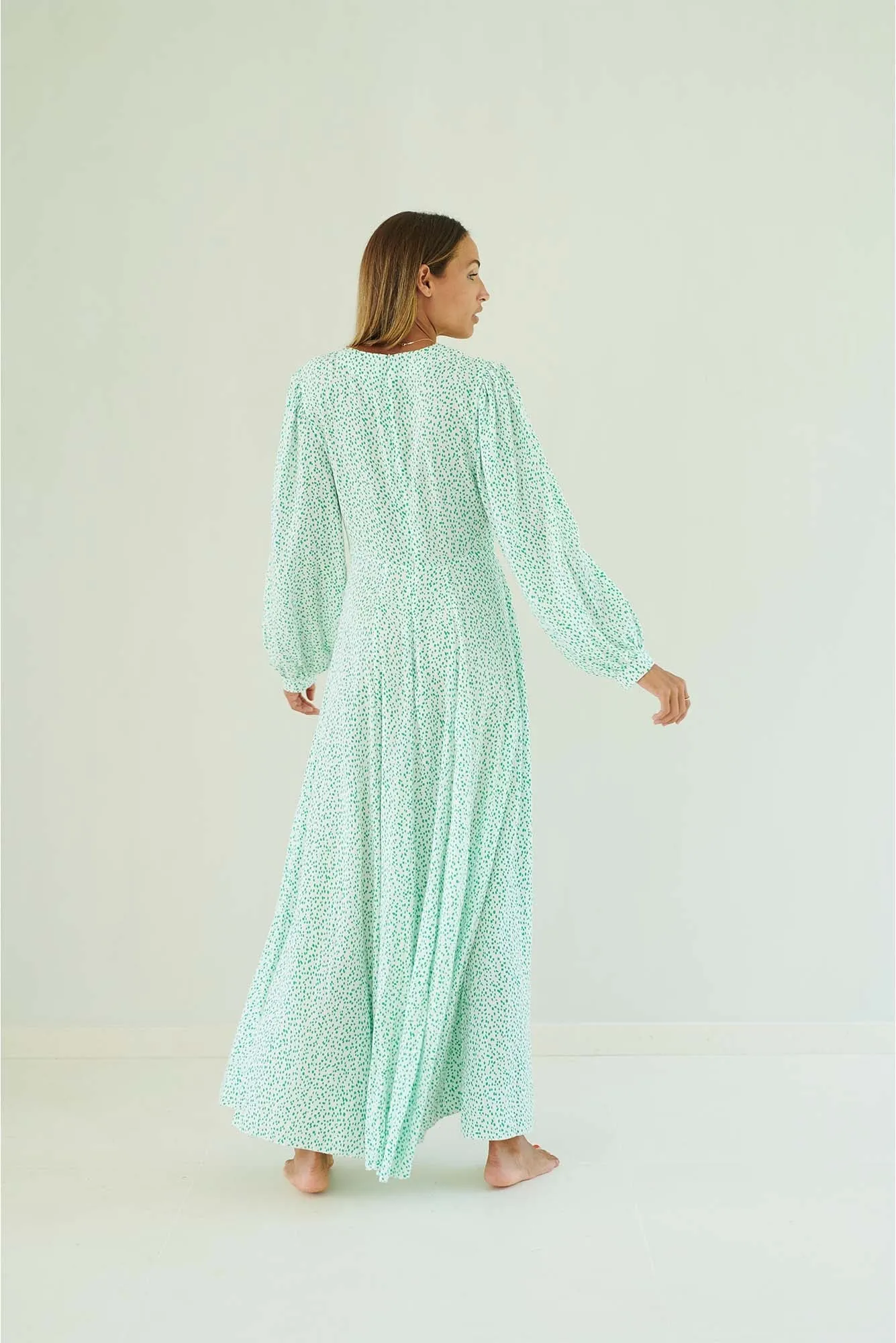 Elsa Graphic Green - Tencel