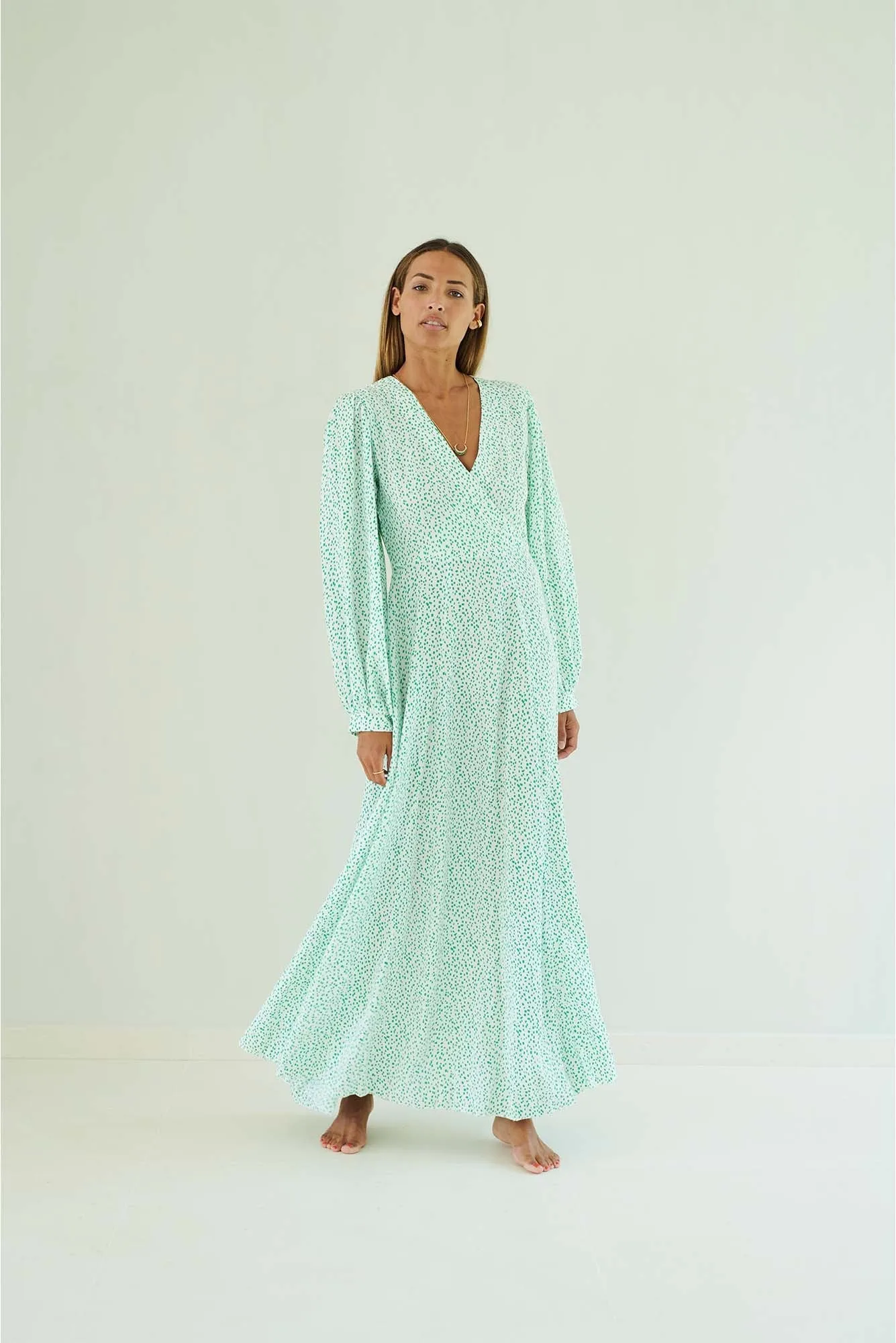 Elsa Graphic Green - Tencel