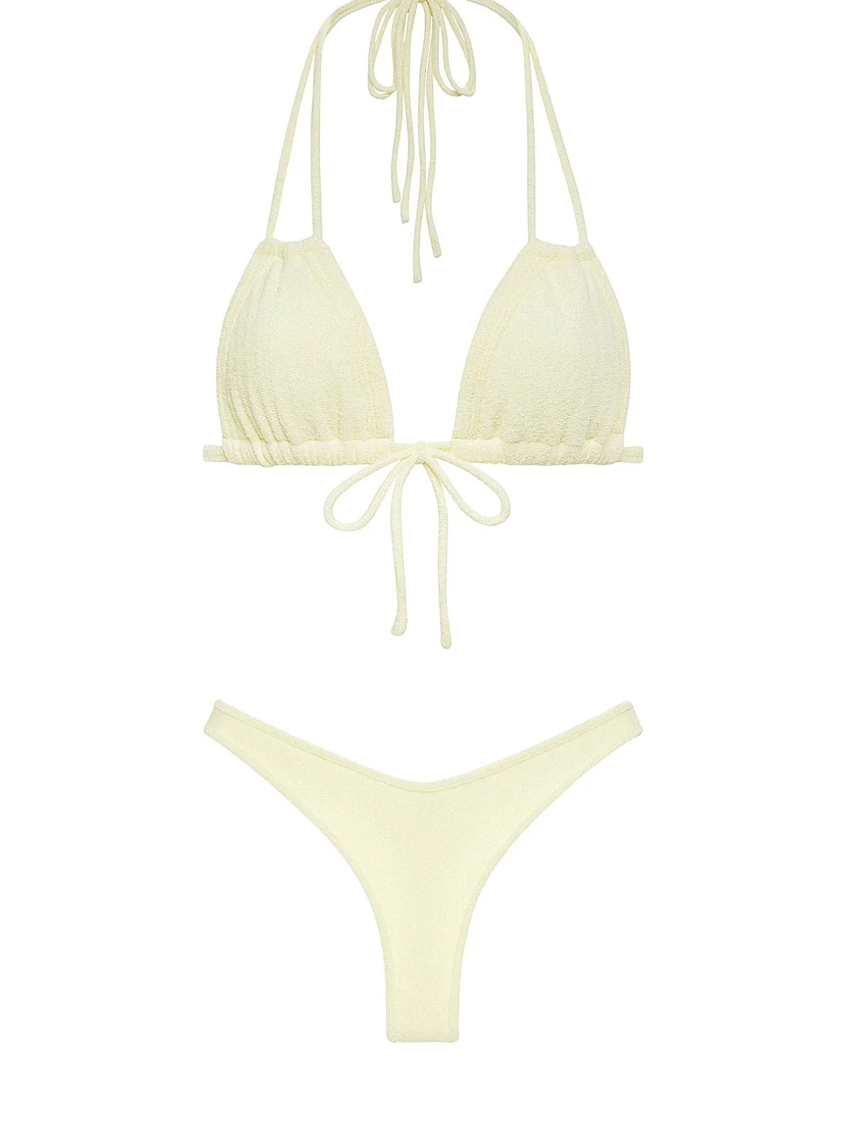 Euro Bows-Binded Thong Bikini ::RET