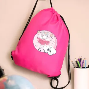 Fairy Pink Kit Bag Personalised