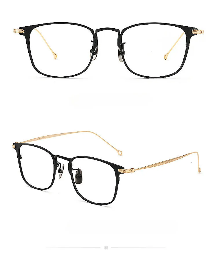 Fashionable ultra-light retro frame 8028