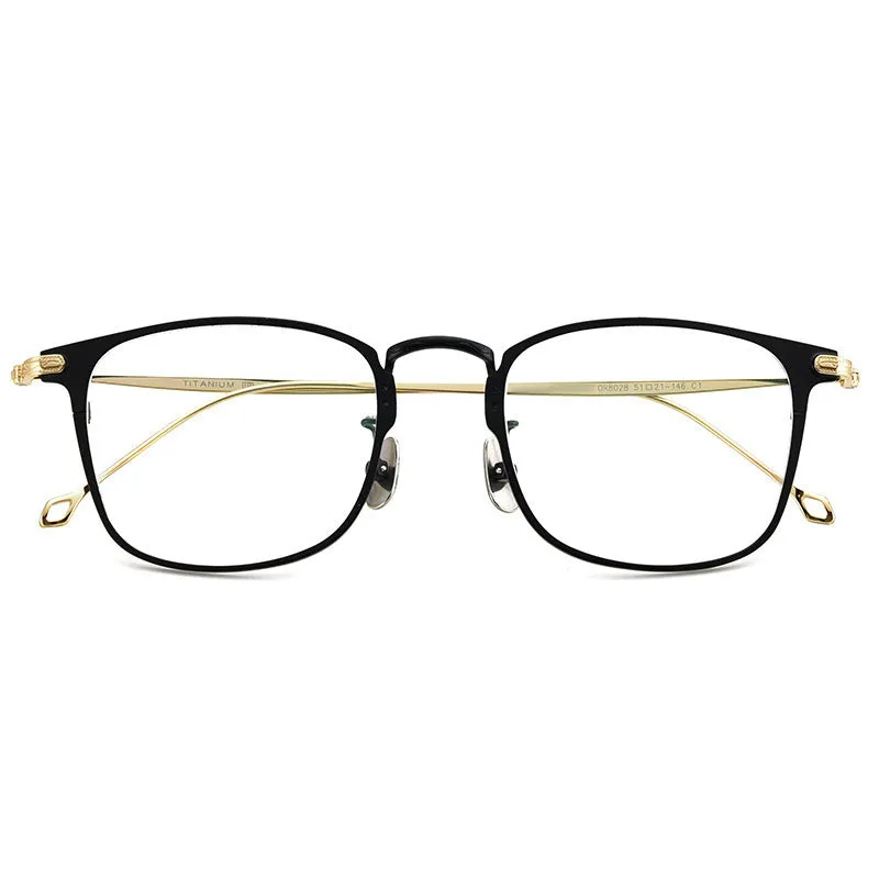 Fashionable ultra-light retro frame 8028