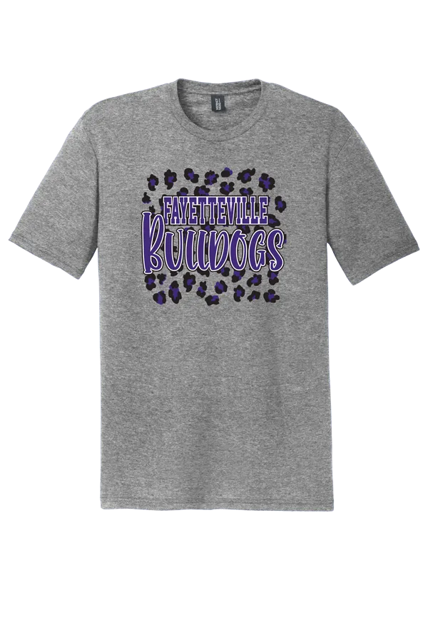 Fayetteville Bulldogs Leopard print