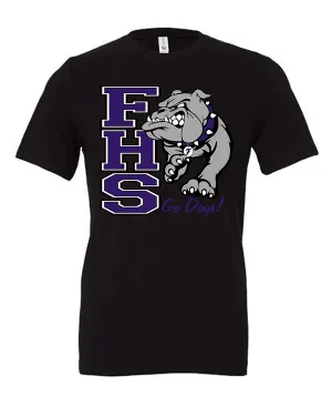 Fayetteville Bulldogs Standing Guard Tee