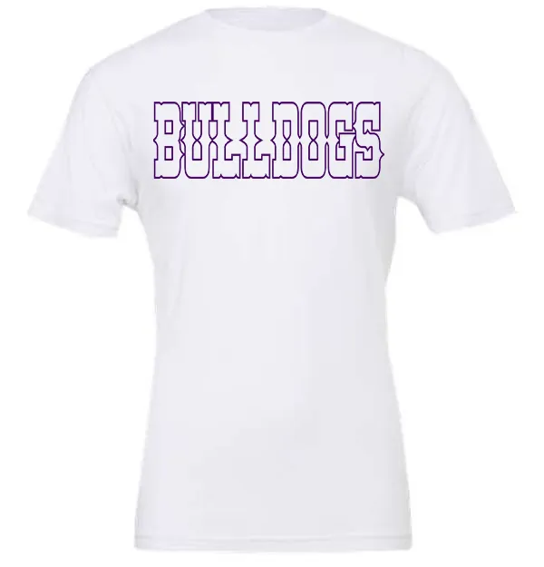 Fayetteville Bulldogs Wild West Tee