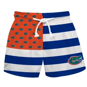 Florida Gators Blue Orange Flag Swimtrunk