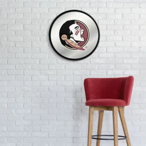 Florida State Seminoles: Modern Disc Mirrored Wall Sign