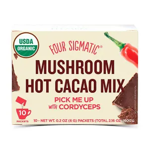 Four Sigmatic Mushroom Hot Cacao with Cordyceps (10 servings)
