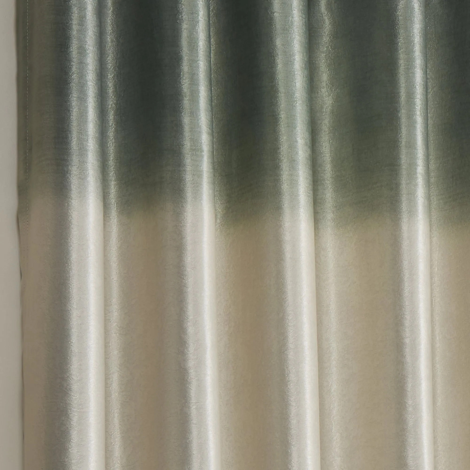 Fusion Ombre Strata Eyelet Curtains  - Green