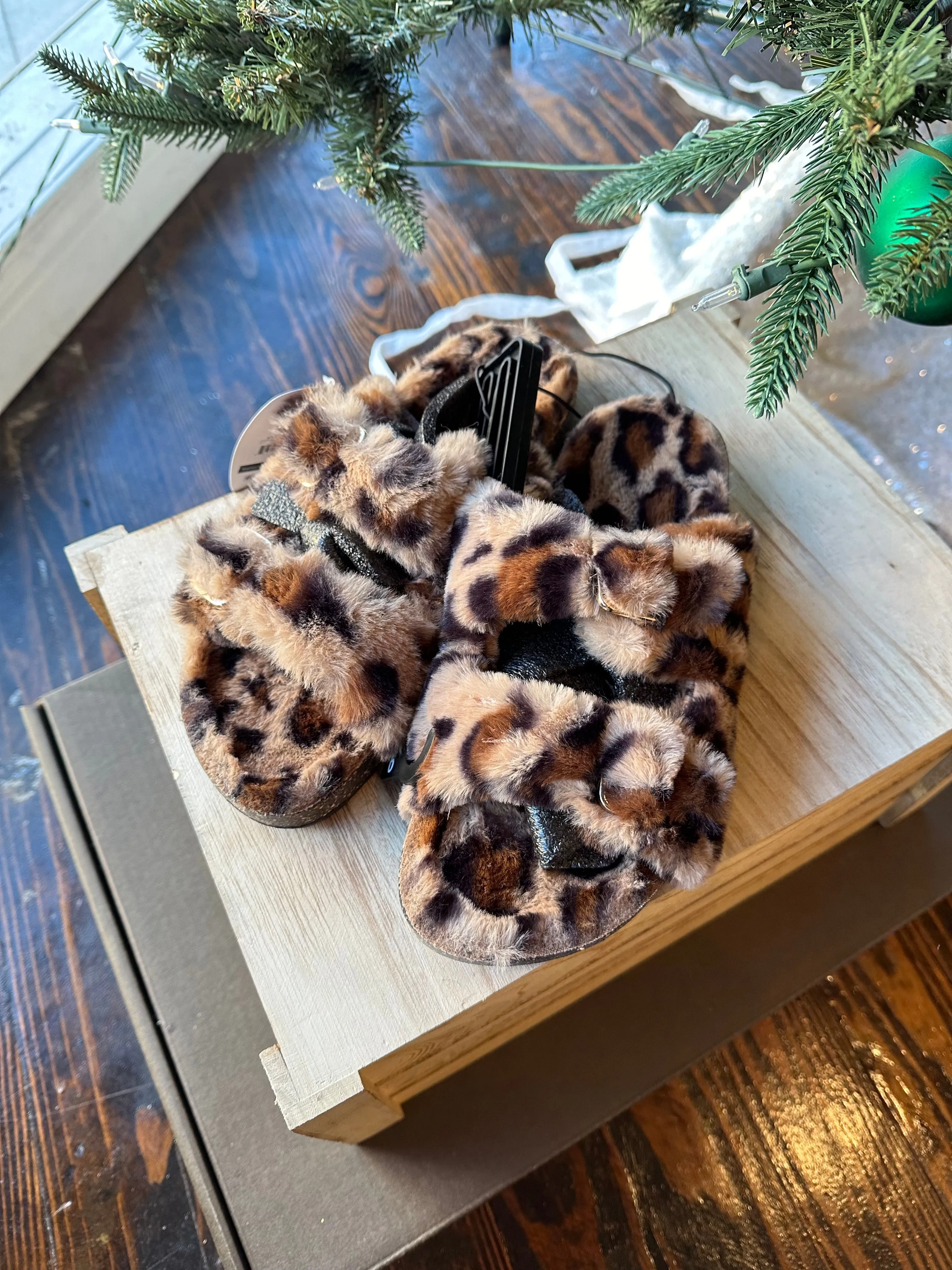 Fuzzy Sandal Slippers