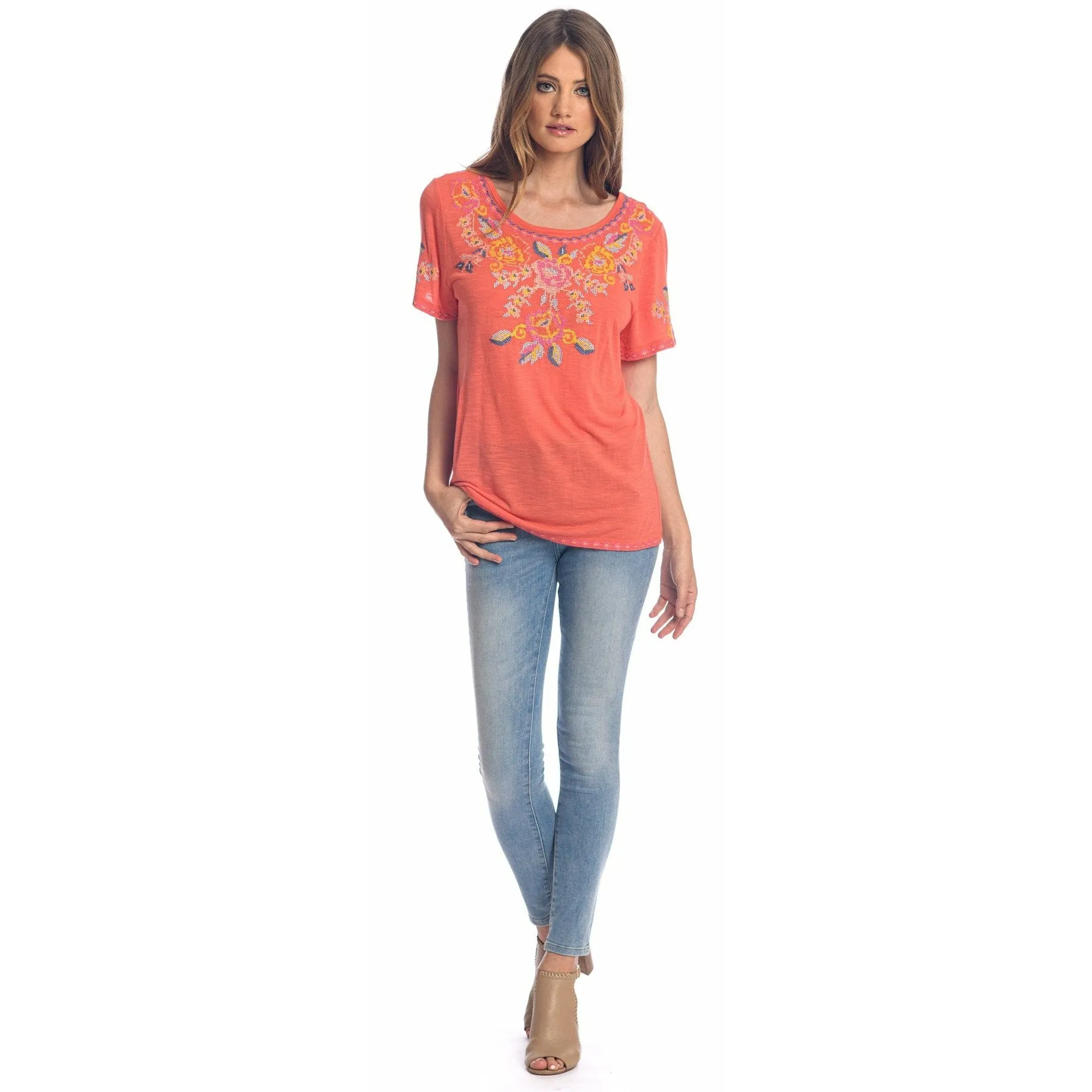 Gael Coral Top