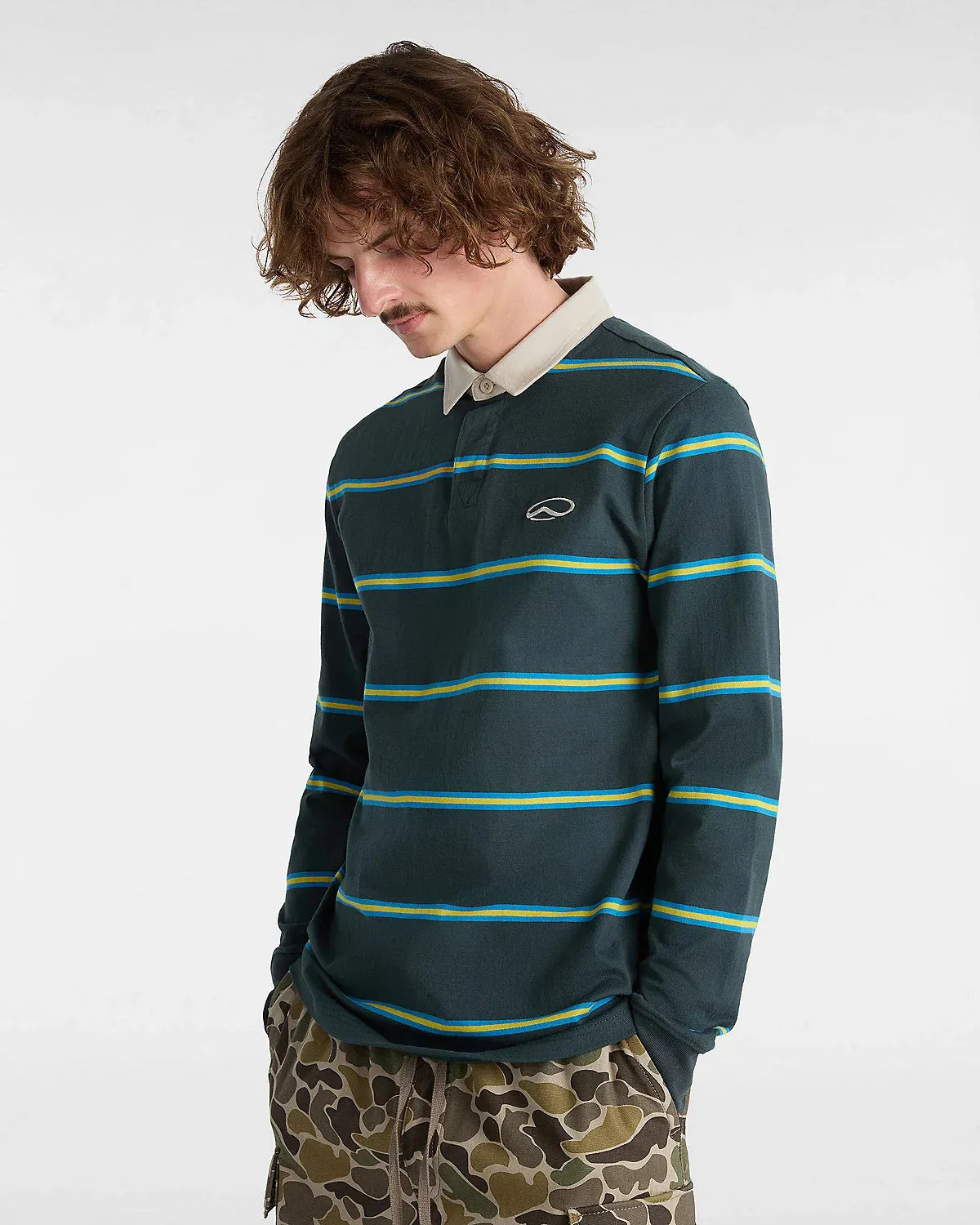 Gatewood Rugby Shirt / Stripe Green Gables