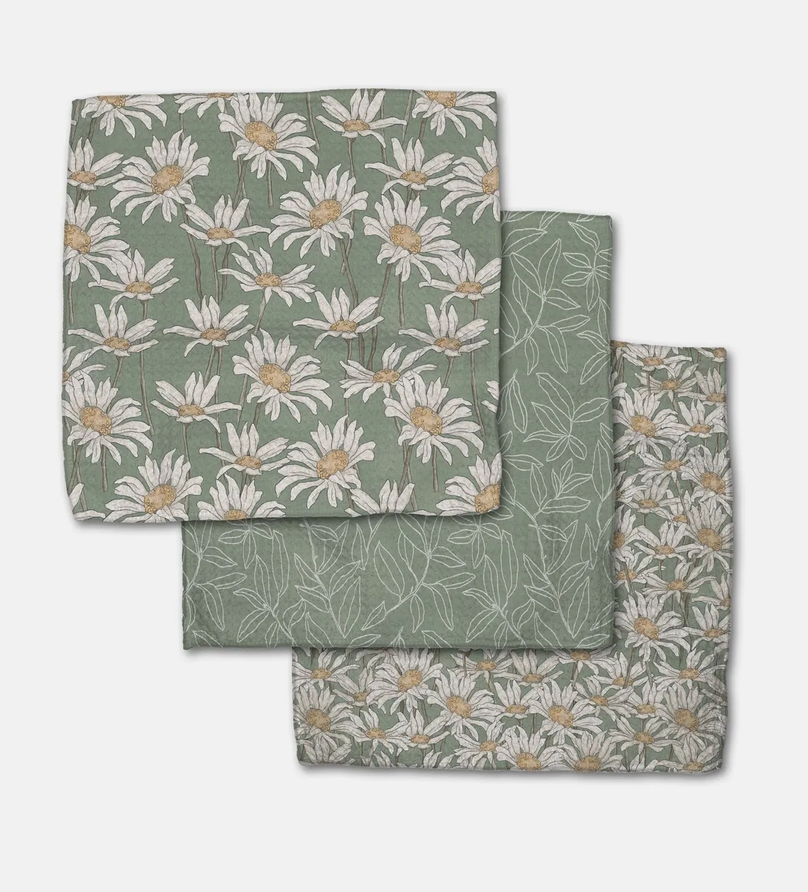 geometry dishcloth set of 3 | 15 styles
