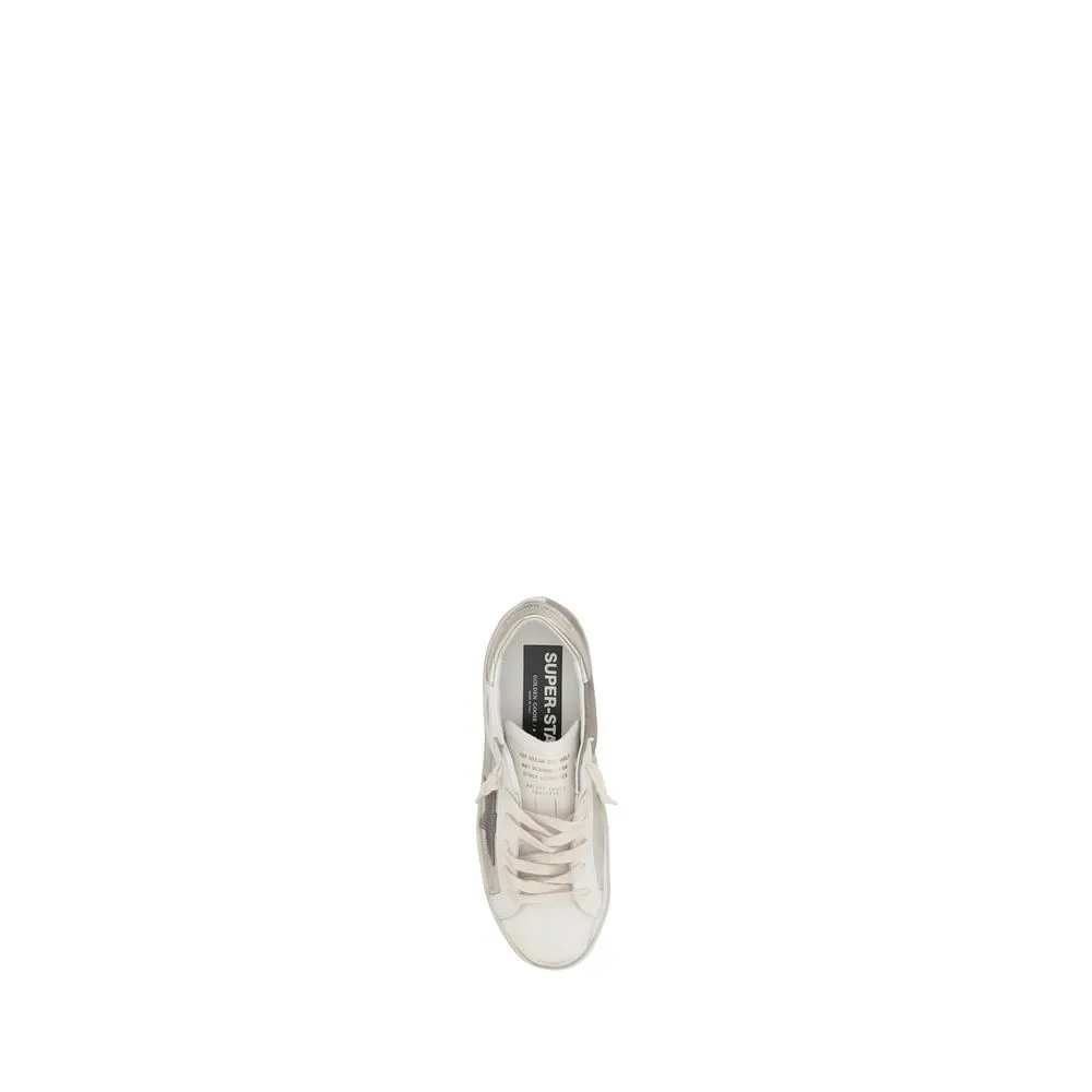 Golden Goose Super Star Women Ivory Sneakers Leather Low Top Flat Trainer Shoes