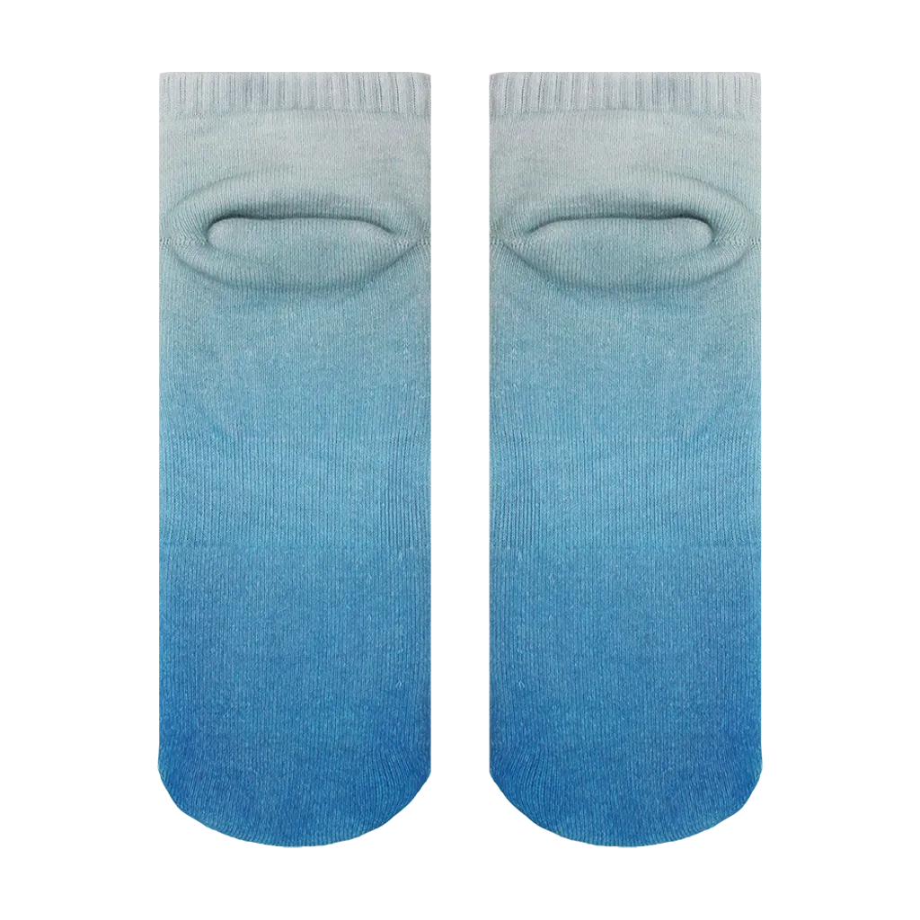 Halo Blue Fade Training Ankle Socks