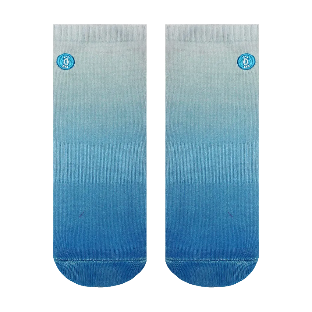Halo Blue Fade Training Ankle Socks