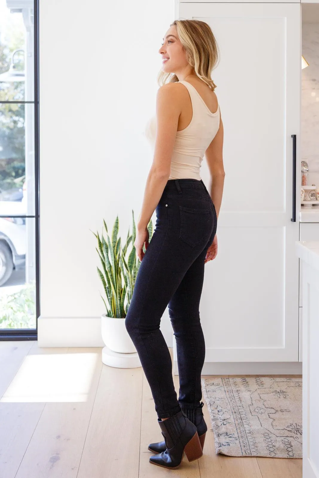 Hazel Blues® | Keep Me Around Bodysuit in Beige