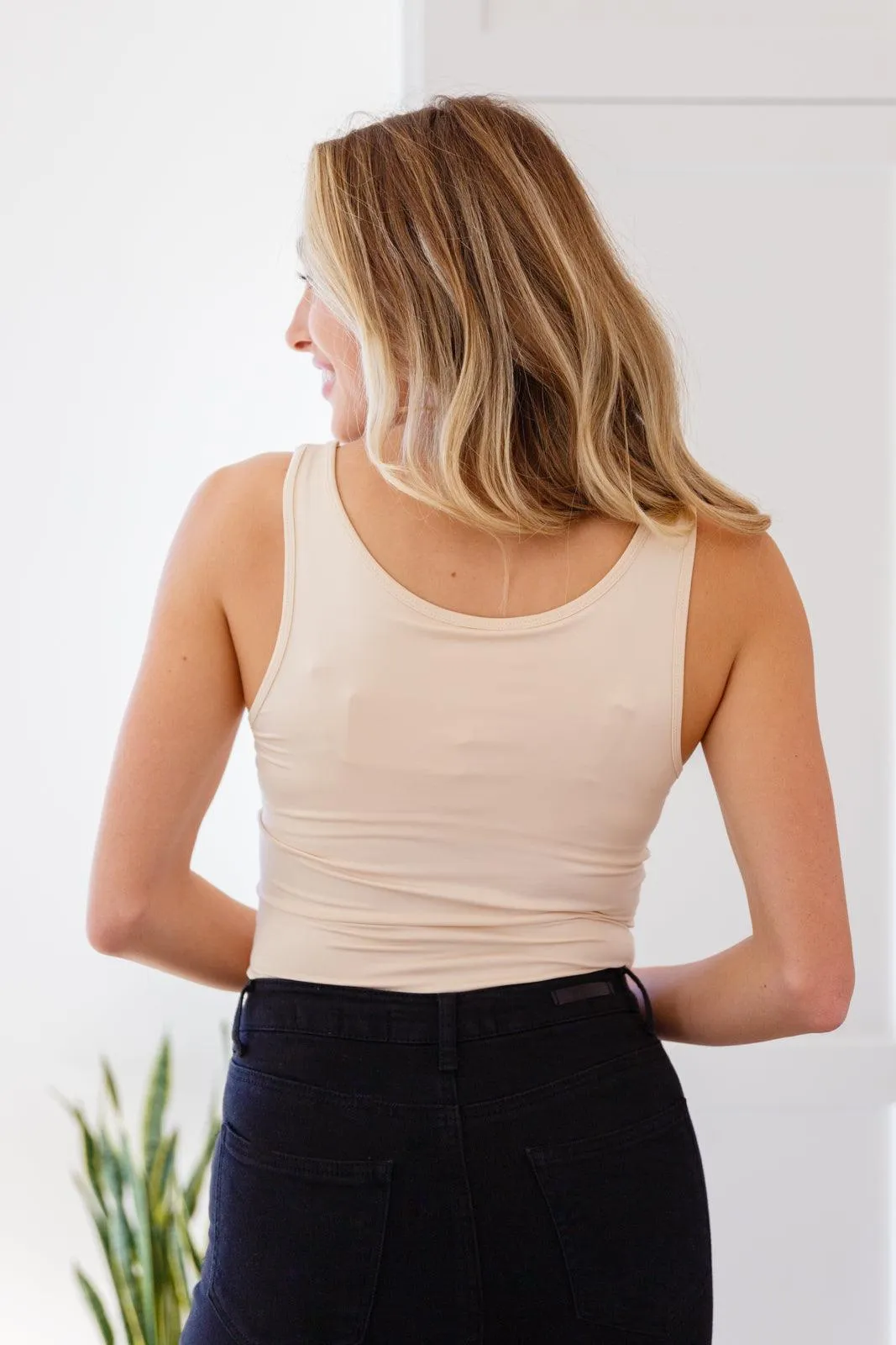Hazel Blues® | Keep Me Around Bodysuit in Beige