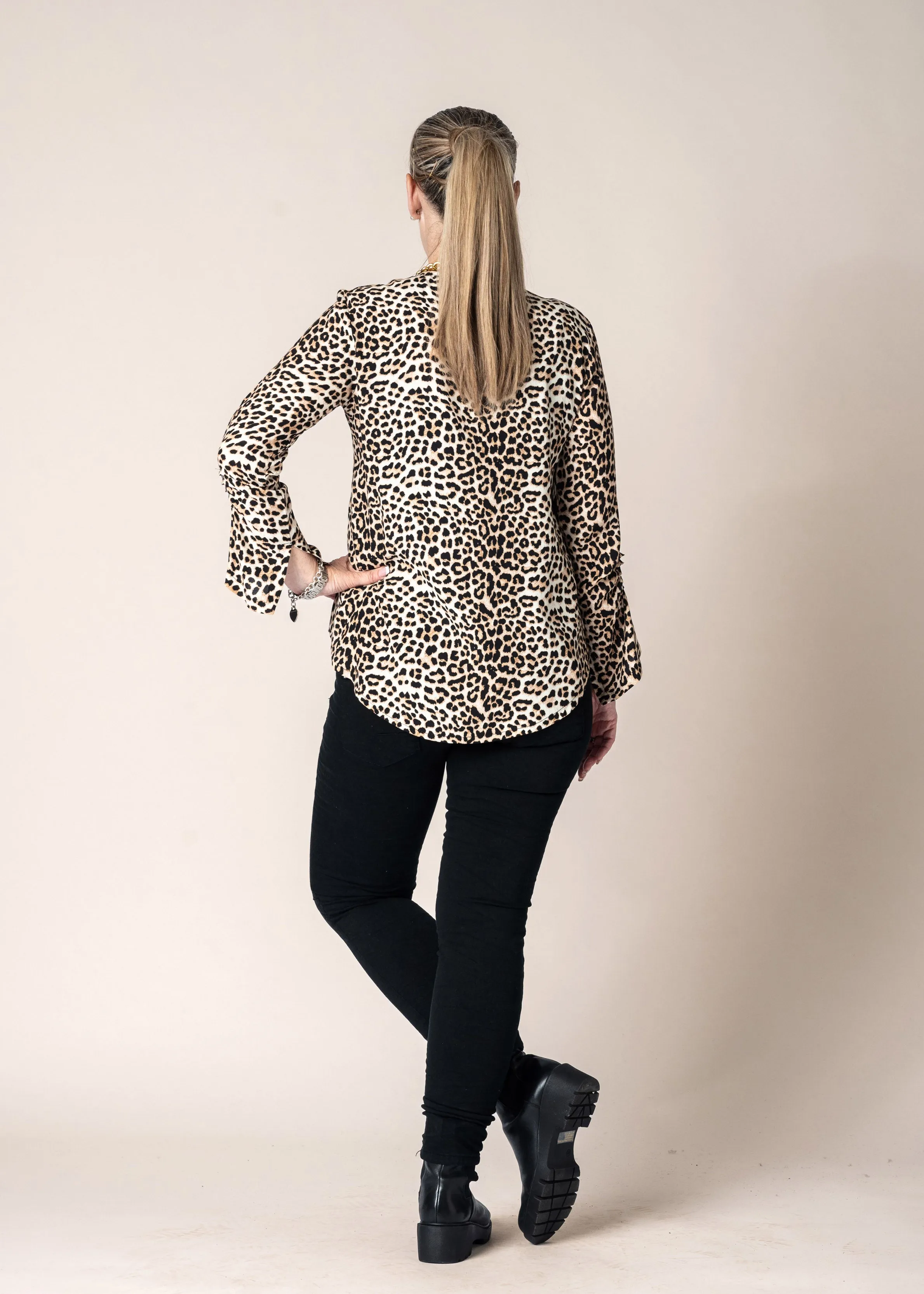 Heather Top in Mocha