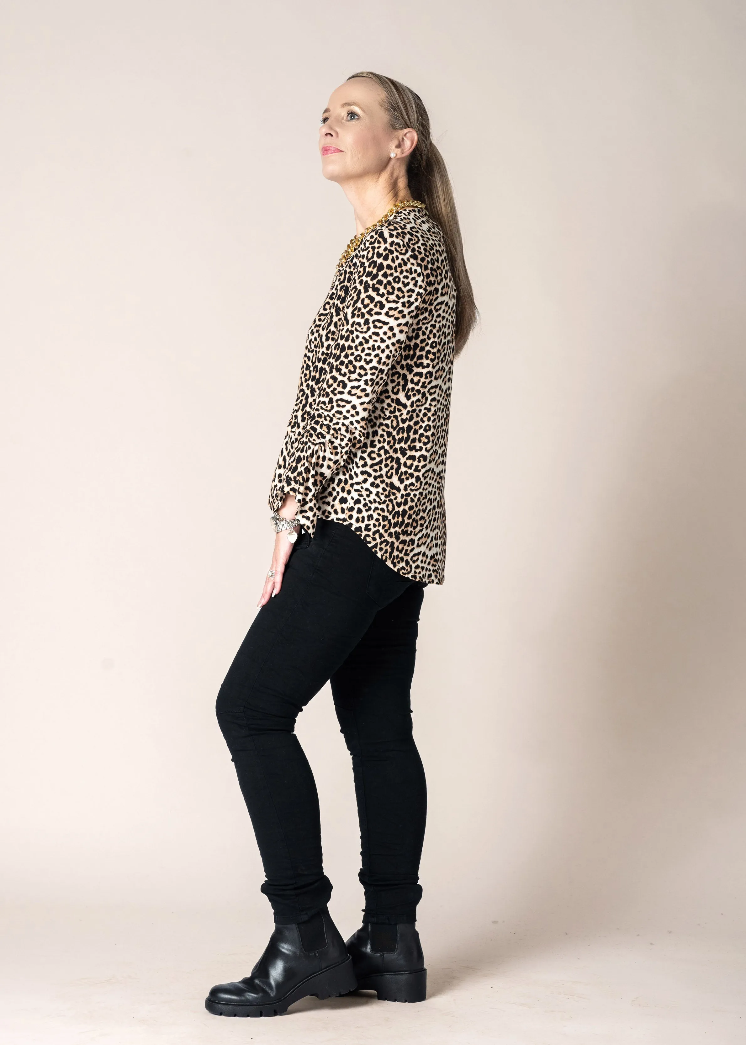 Heather Top in Mocha