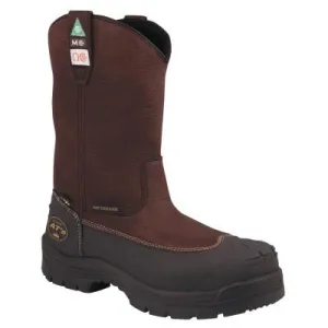 Honeywell 65 Series Safety Footwear, Size 13; Leather; Thermoplastic Urethane, 65396-BRN-130