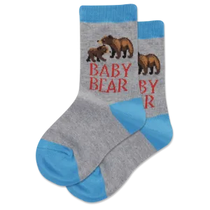 HOTSOX Kid's Baby Bear Crew Socks