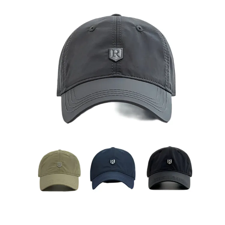 INSTOCK-Quick-drying hat large head baseball cap