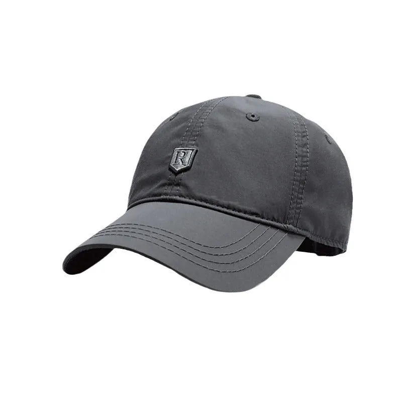 INSTOCK-Quick-drying hat large head baseball cap