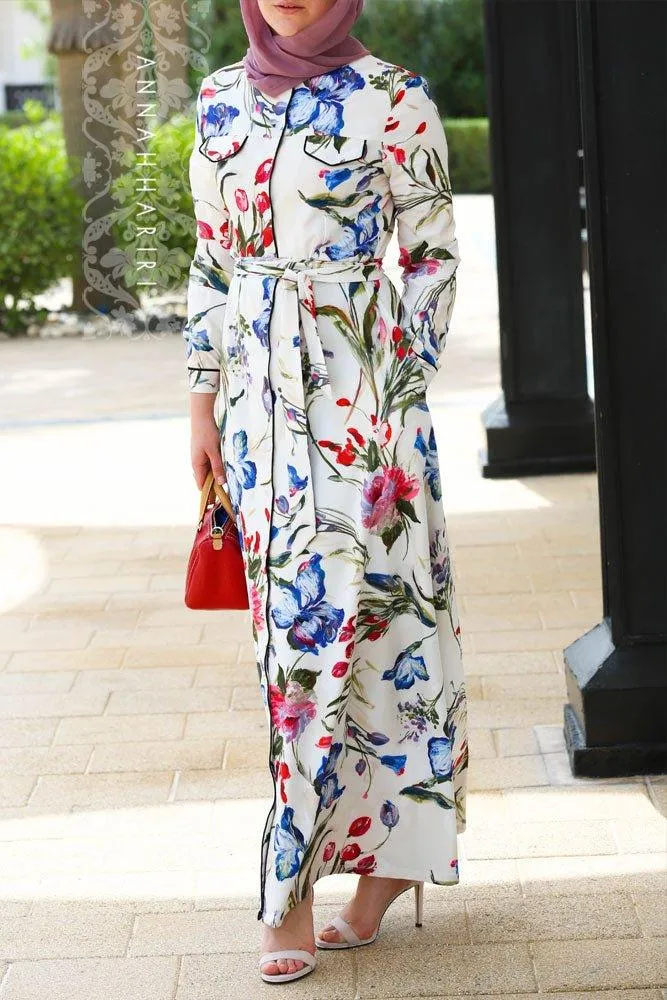 Jeddah Modest Shirt Dress