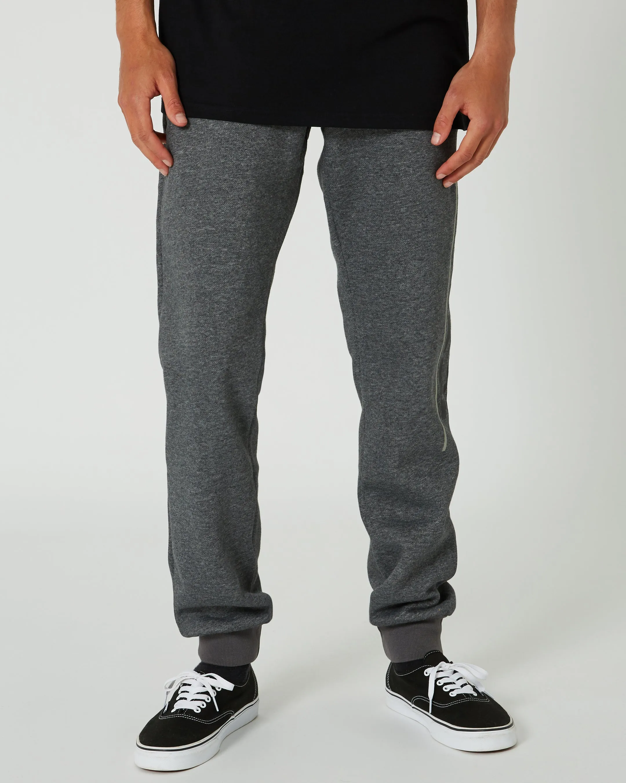 Jetpilot United Mens Trackpant - Charcoal