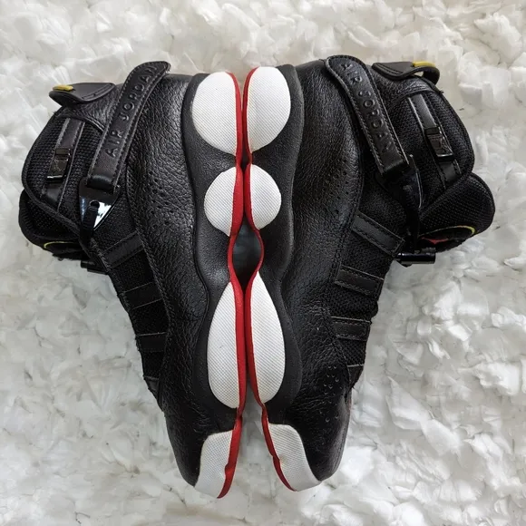 Jordan 6 rings &quot;His Airness&quot; GS Basketball Sneaker Shoes Size 5.5 Y