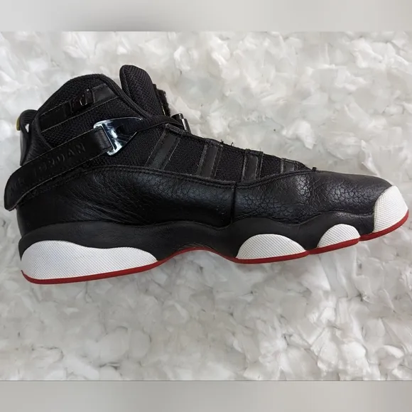 Jordan 6 rings &quot;His Airness&quot; GS Basketball Sneaker Shoes Size 5.5 Y