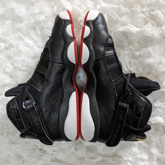 Jordan 6 rings &quot;His Airness&quot; GS Basketball Sneaker Shoes Size 5.5 Y