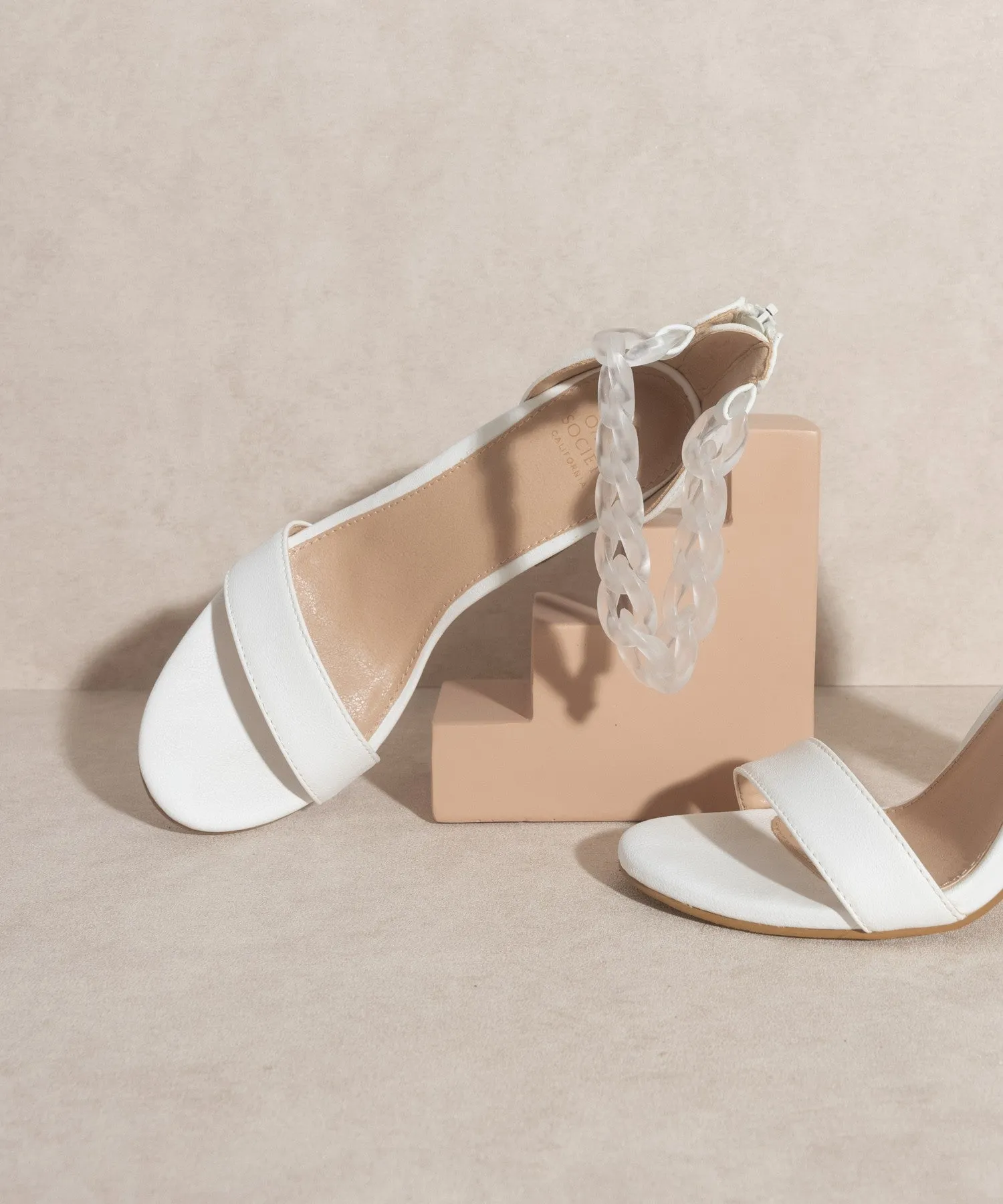 Josie - Ankle Chain Heel - FINAL SALE