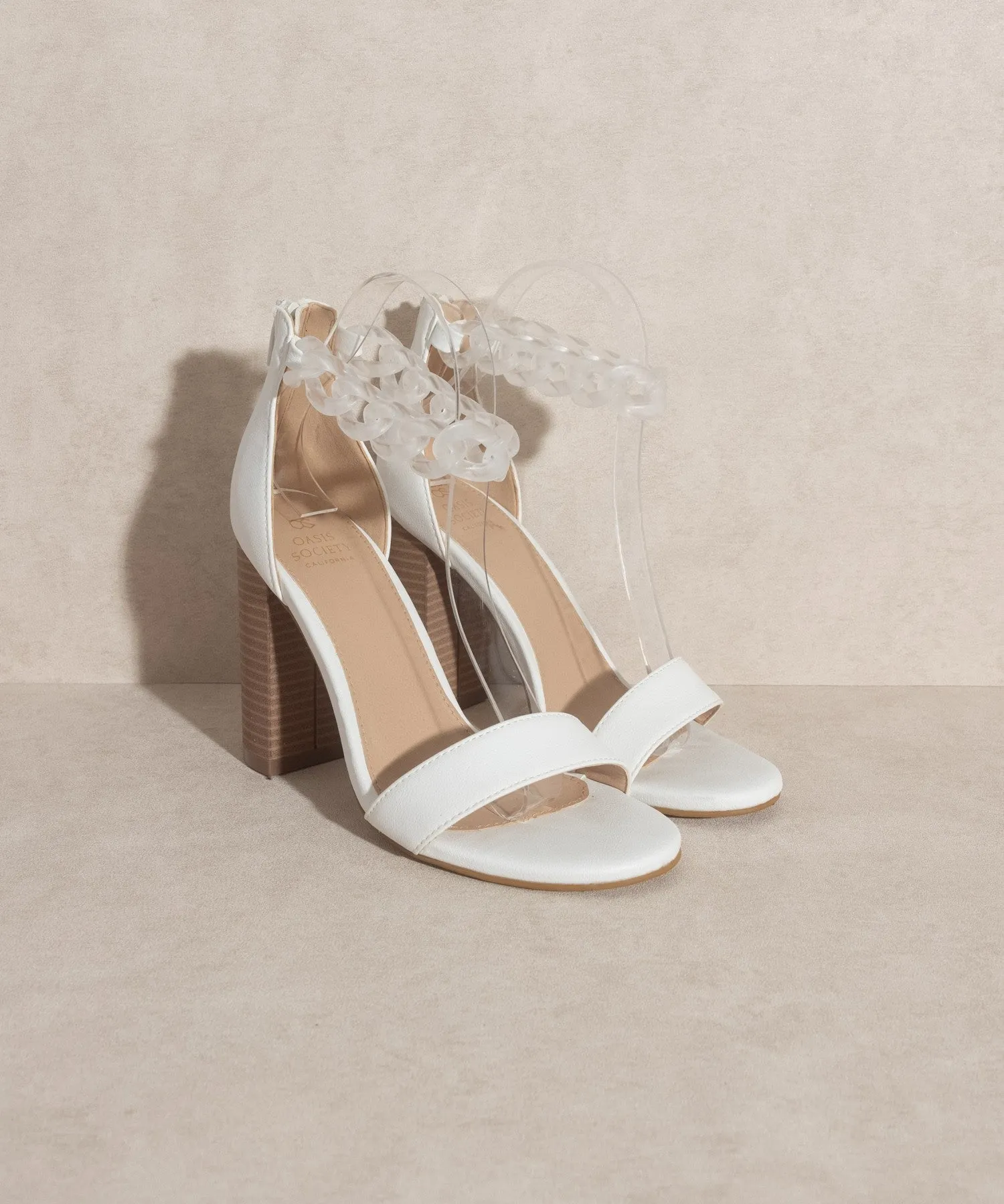 Josie - Ankle Chain Heel - FINAL SALE