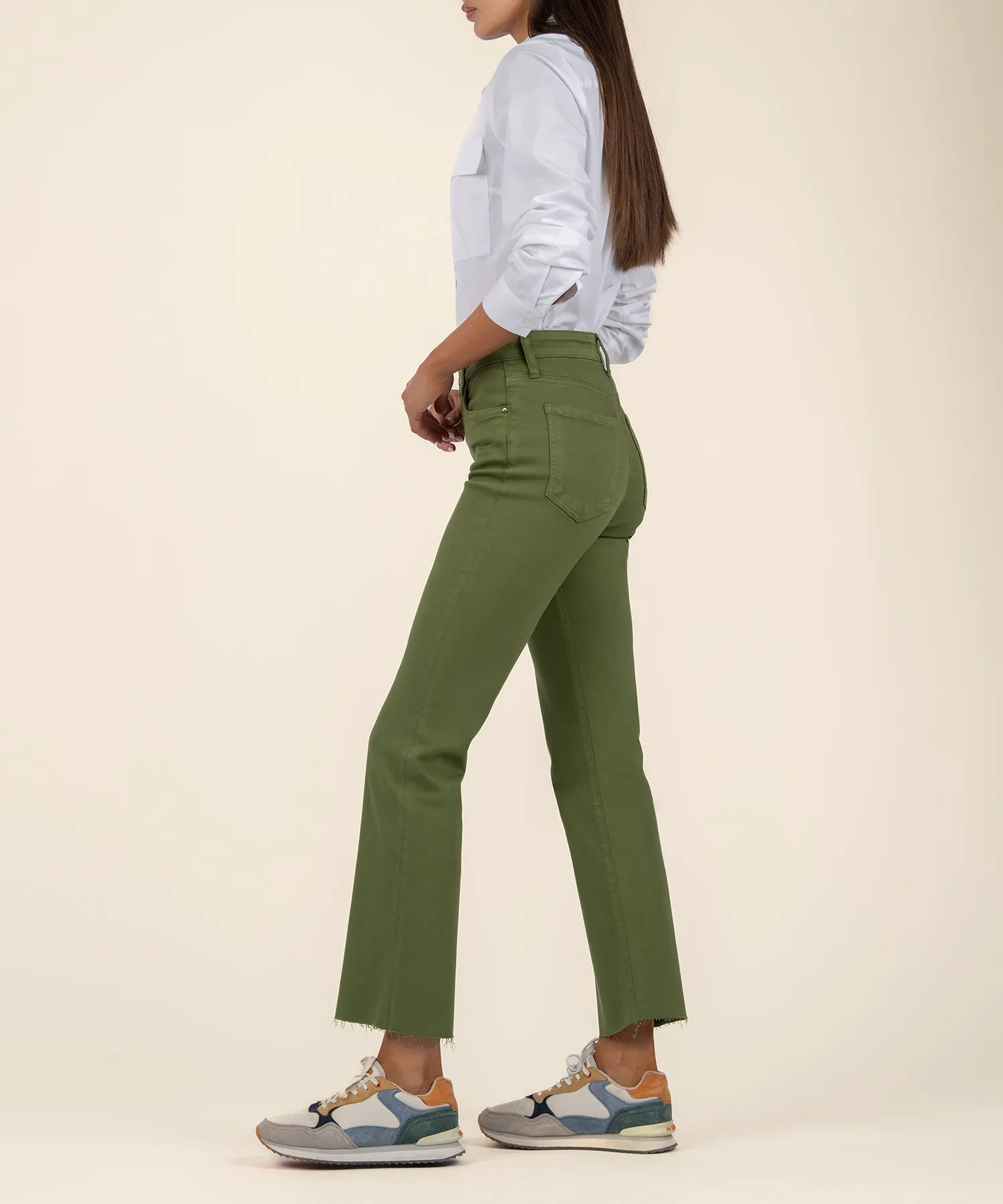 Kelsey High Rise Ankle Flare