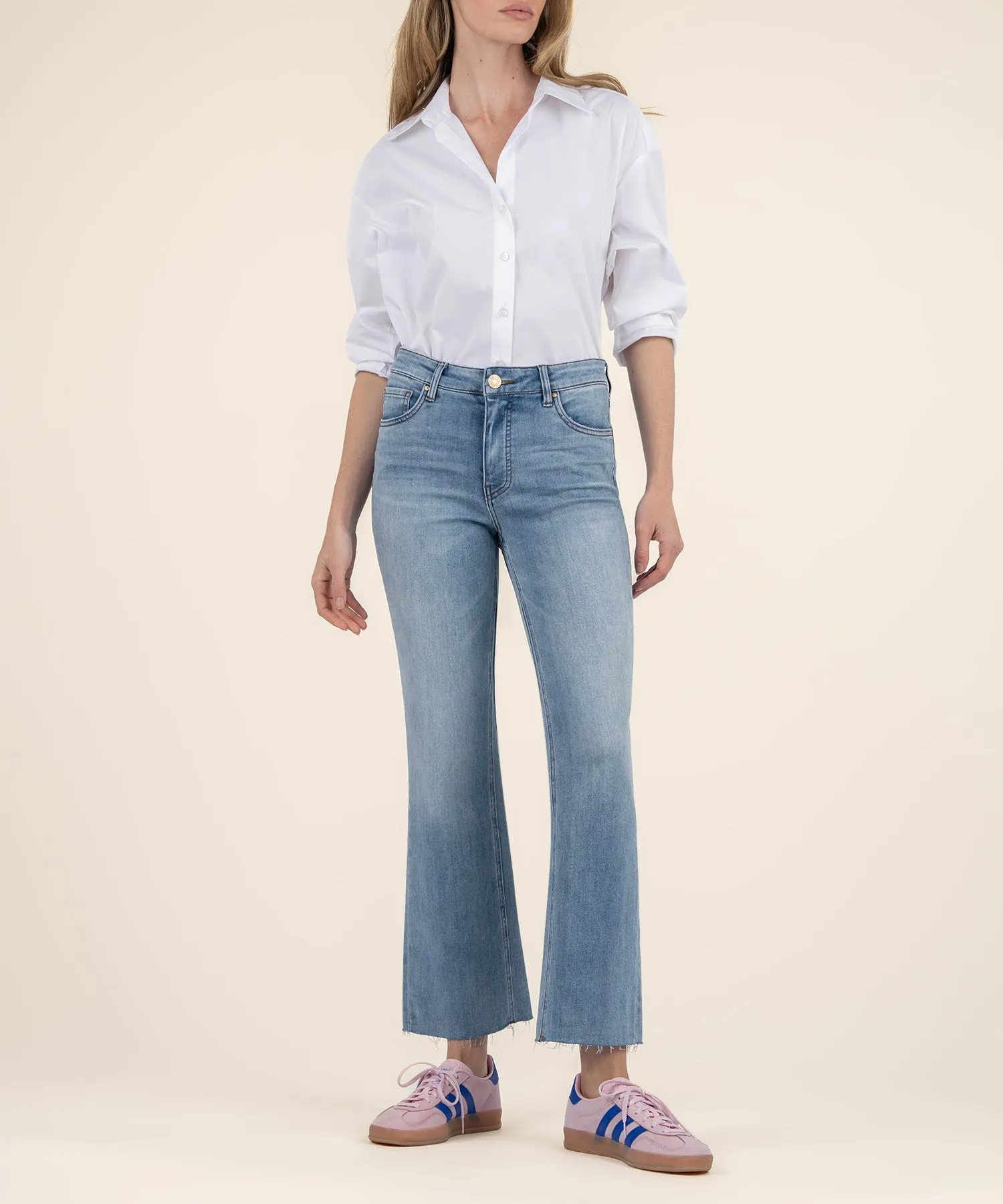 Kelsey High Rise Ankle Flare