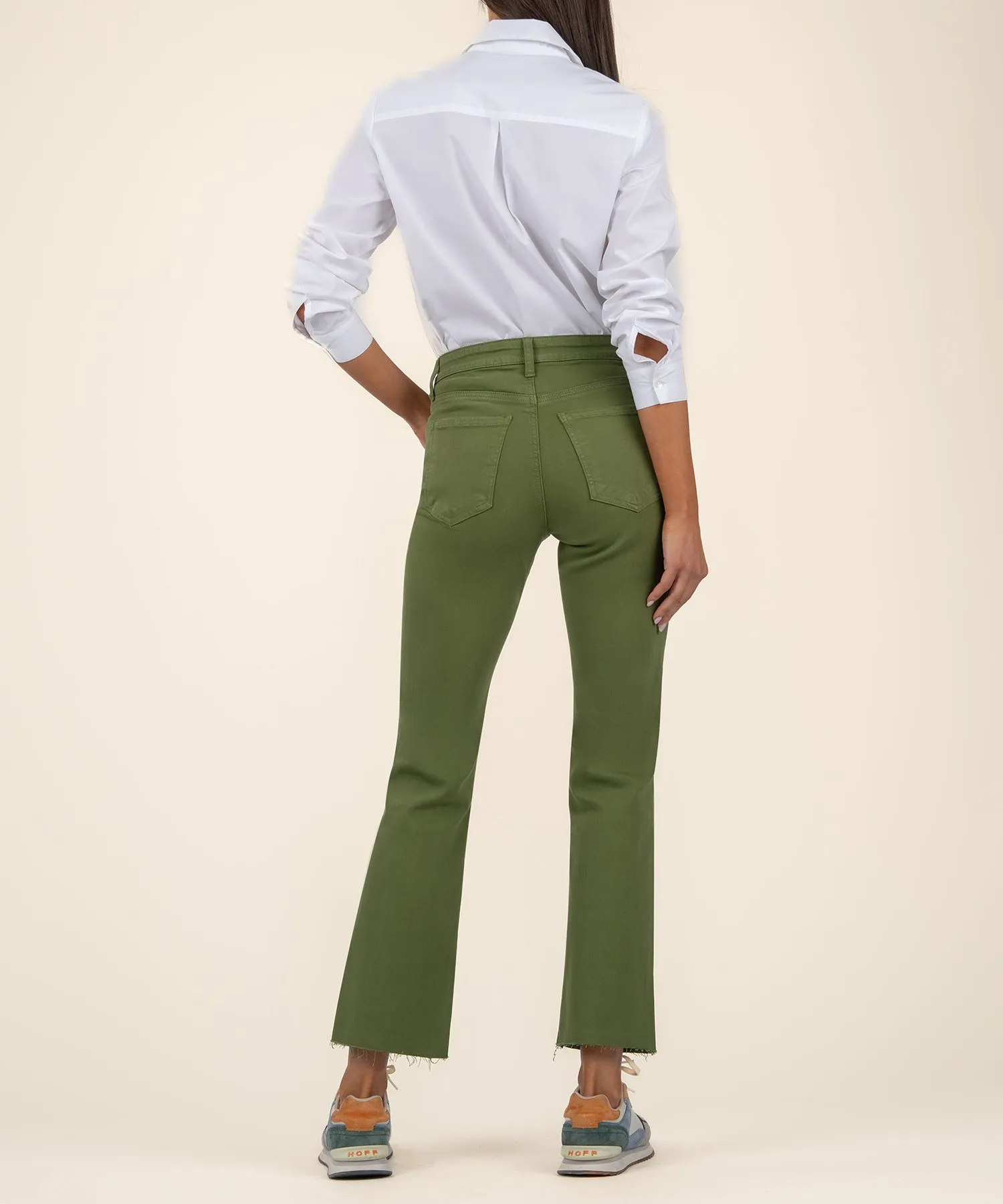 Kelsey High Rise Ankle Flare