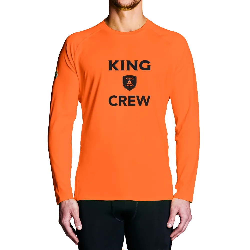 King Mens Regatta Long Sleeve Training Top (Lightweight)