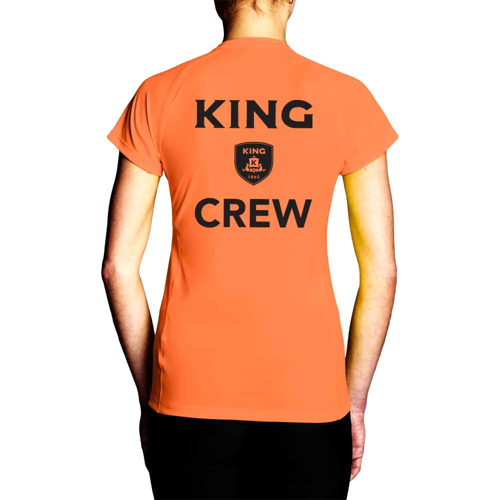 King RA Womens Regatta Short Sleeve Training Top (Lightweight)