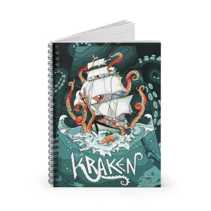Kraken Spiral Notebook - Ruled Line