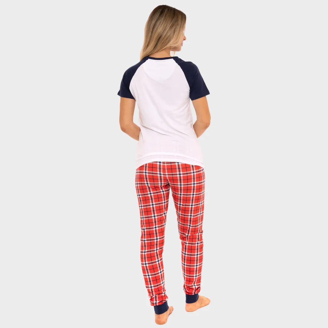 Ladies Minnie Mouse Pajama Set