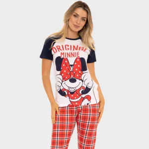 Ladies Minnie Mouse Pajama Set